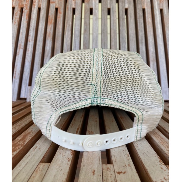 Vintage Mid Century Kelly Green Louisiana 4-H Trucker Hat - Adjustable - Small - Picture 7 of 7